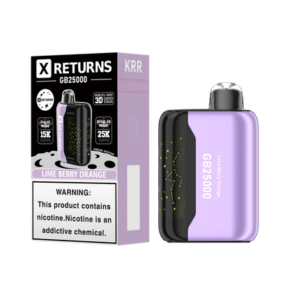 X Returns 25k - 18ml - 5ct