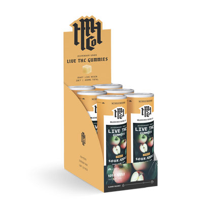 Modern Herb Co - 400mg Live Resin D9 THC Gummies - 20pk - 6ct