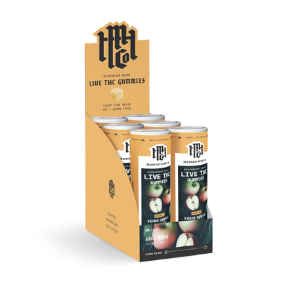 Modern Herb Co - 100mg Live Resin D9 THC Gummies - 5pk - 6ct