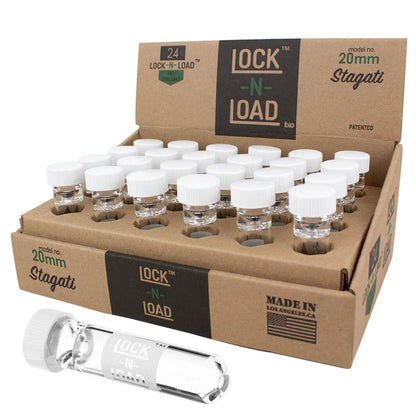 Lock N Load Fat Chillum 22MM Display - Stagati - 24ct*