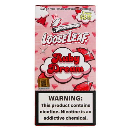 Looseleaf Flavored Leaf Wraps (2/$2.99) - 2pk - 20ct