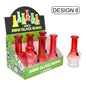 WP - 6" Bubble Neck Prism - D6 Clear - 6ct [ M2867 ]