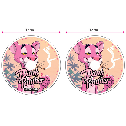 Mylar Bags - 50ct - 3.5g Die Cut Dank Panther