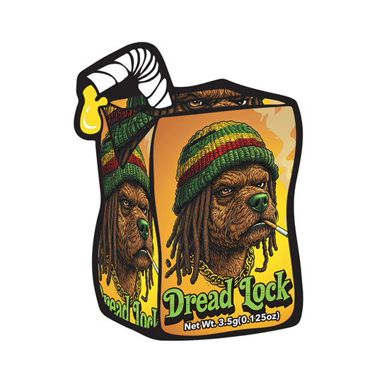 Mylar Bags - 50ct - 3.5g Die Cut Dread Lock