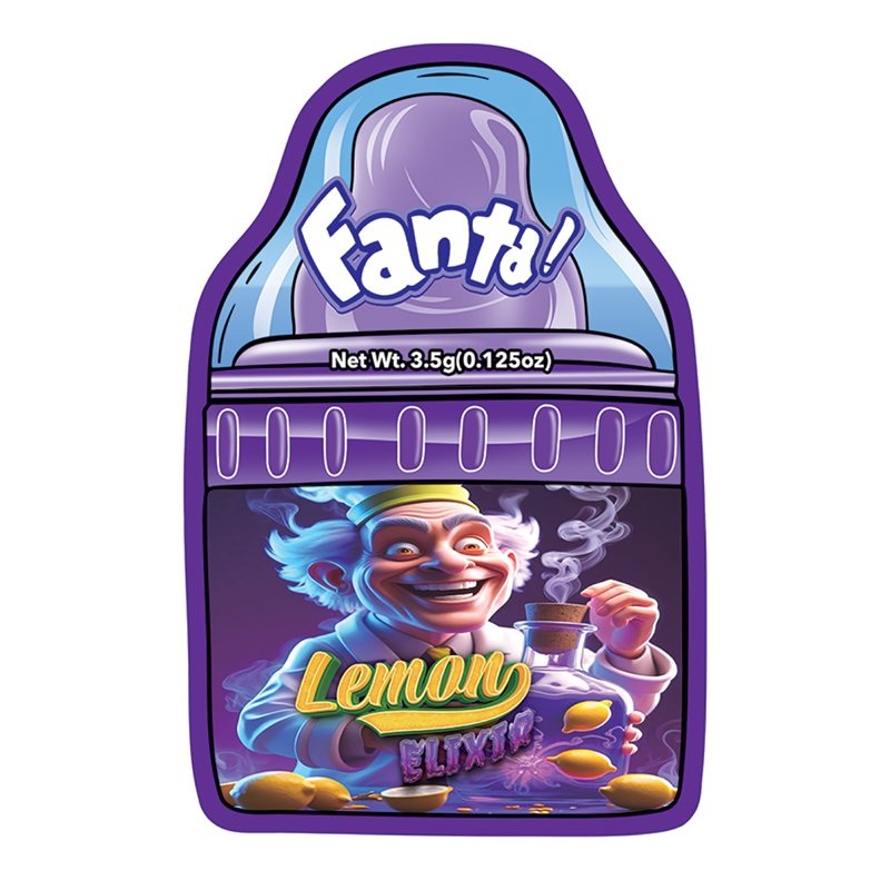 Mylar Bags - 50ct - 3.5g Die Cut Lemon B