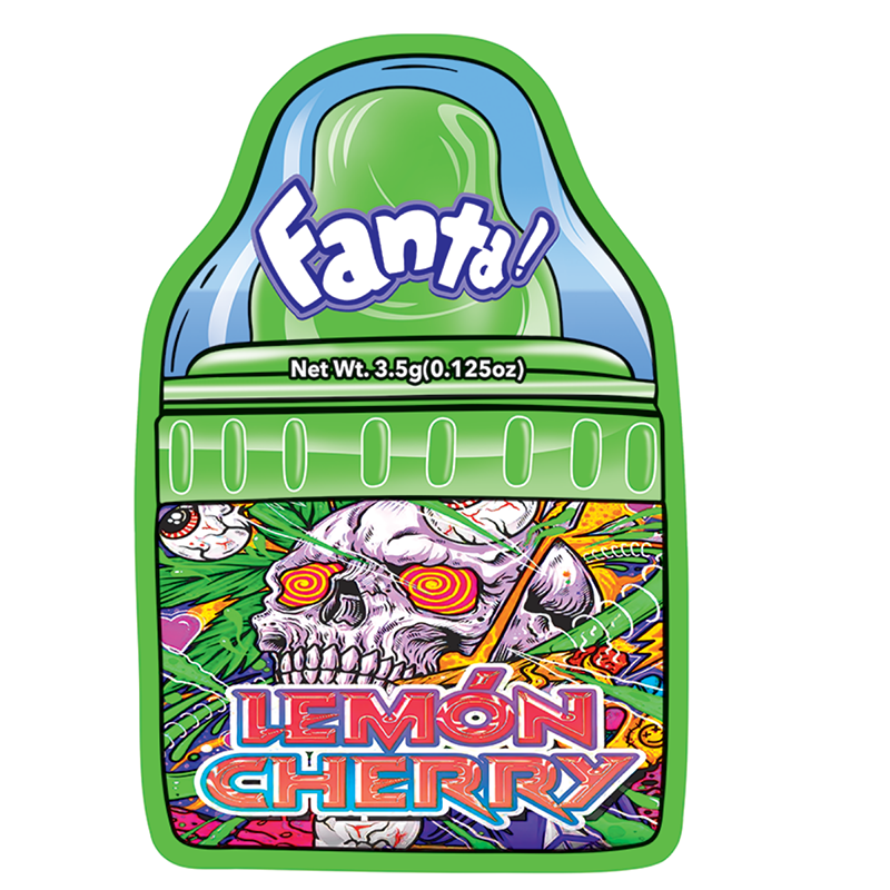 Mylar Bags - 50ct - 3.5g Die Cut Lemon Cherry