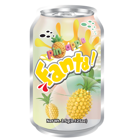Mylar Bags - 50ct - 3.5g Die Cut Fant Pineapple