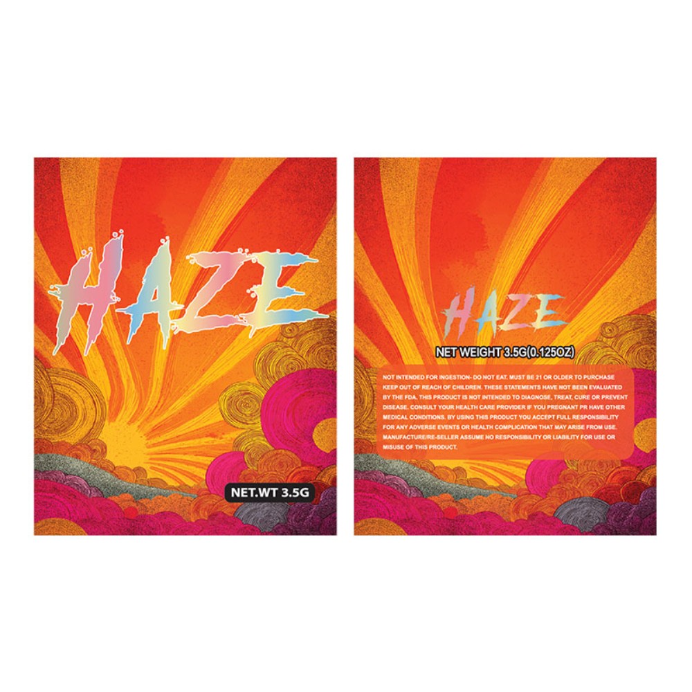 Mylar Bags - 100ct - 3.5g Designer Haze