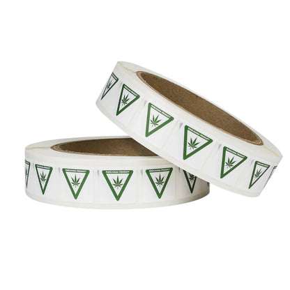 Labels - Marijuana Product - 0.75" x 0.75" - 1000ct