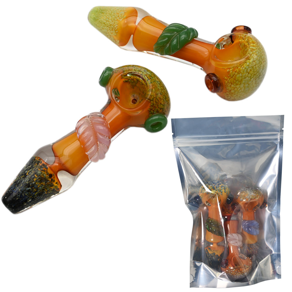 Hand Pipes - 4" Assorted Spoon - 3ct