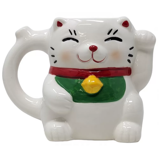High Point Mug Pipe - Lucky Cat