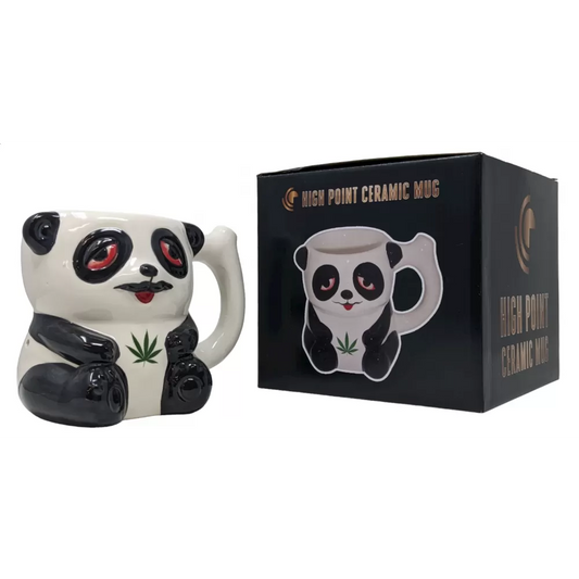 High Point Mug Pipe - Stoned Panda