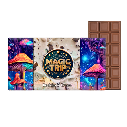 Magic Trip Mushroom Chocolate Bars - 10ct