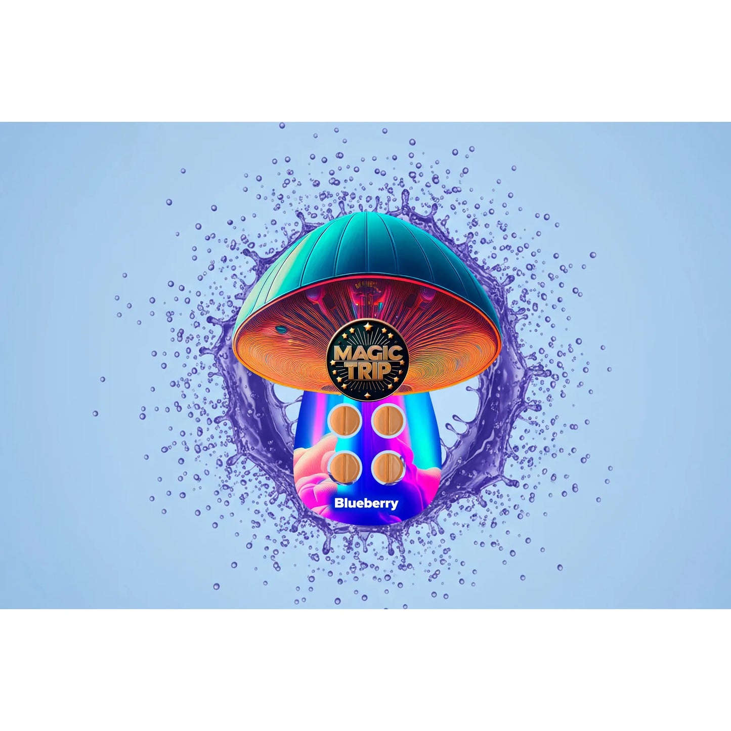 Magic Trip - 10mg Mushroom Tabs - 4pk - 10ct +