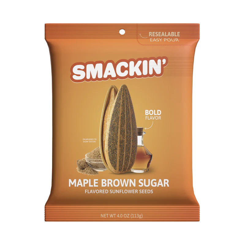 Smackin' Sunflower Seeds - 4oz Bag - 12ct