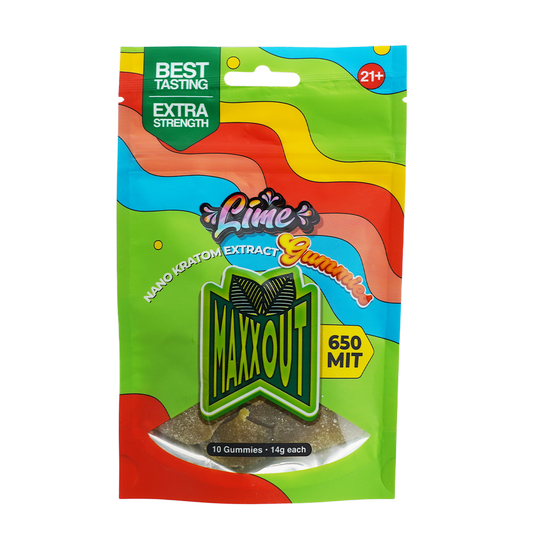 Maxx Out Kratom - Gummies - 650mg - 10pk - 5ct