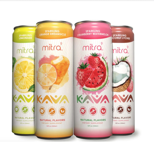 Mitra9 - Kava Seltzer - 500mg - 12oz