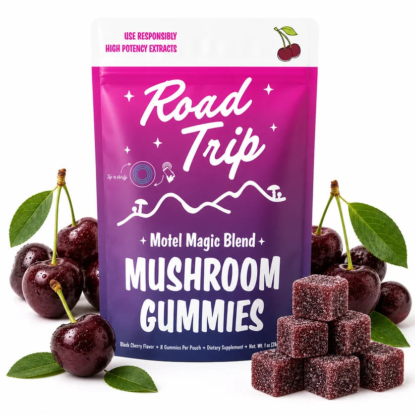 Road Trip Motel Magic - Mushroom Gummies - 8pk - 10ct