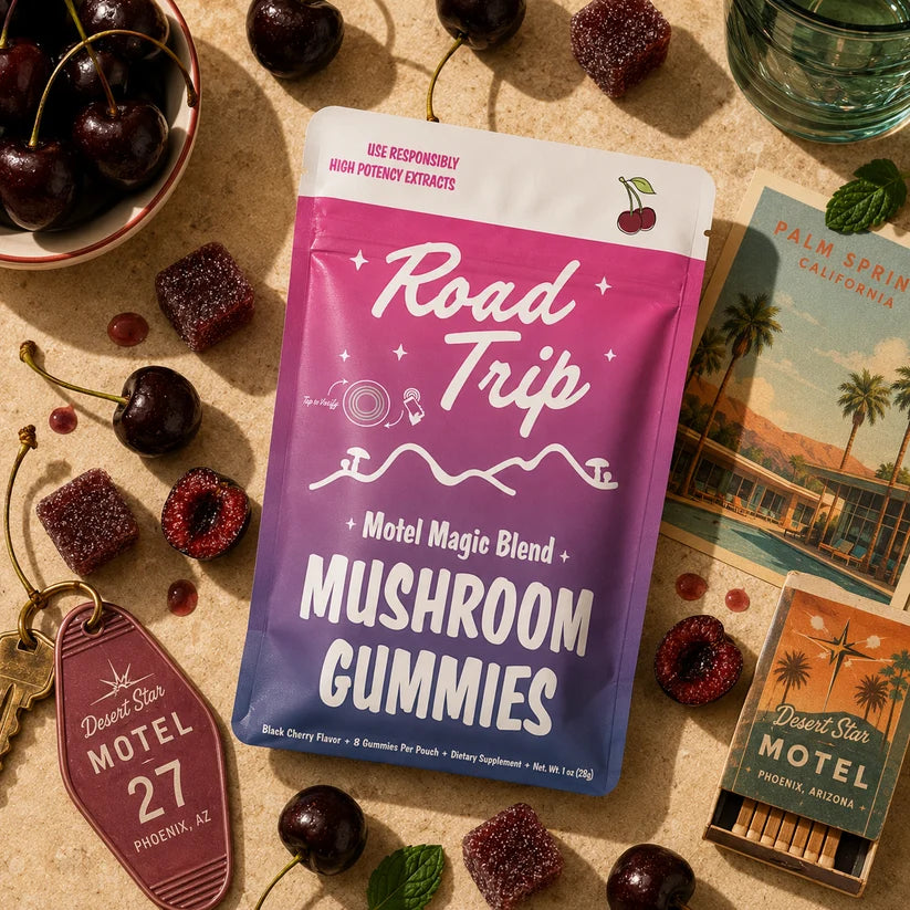 Road Trip Motel Magic - Mushroom Gummies - 8pk - 10ct