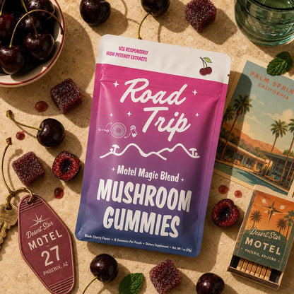 Road Trip Motel Magic - Mushroom Gummies - 8pk - 10ct