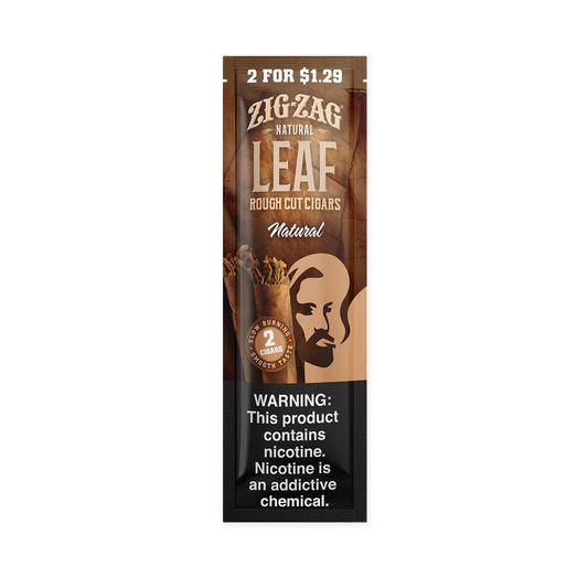 Zig Zag Leaf Cigars (2/$1.29) - 2pk - 15ct