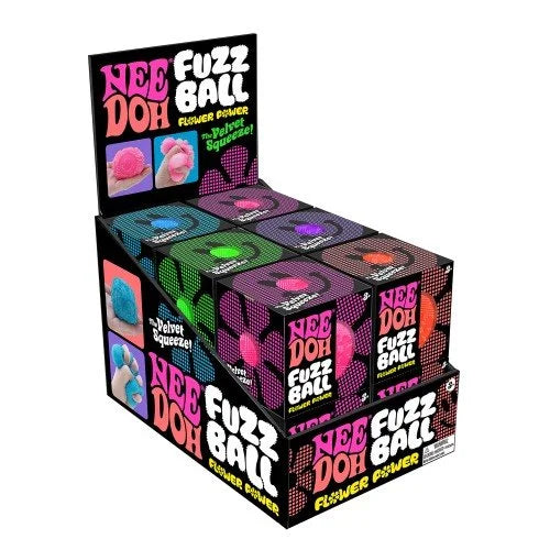 NeeDoh Squish Toy - 12ct - Fuzz Ball