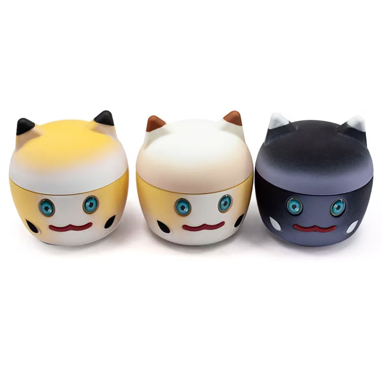 Grinders - 4pc 70mm Cat Face Design - 6ct [ #8 ]