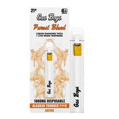 Gas Boys - Liquid Diamond THCA + Live Resin Terpenes 1000mg Disposable - 6ct