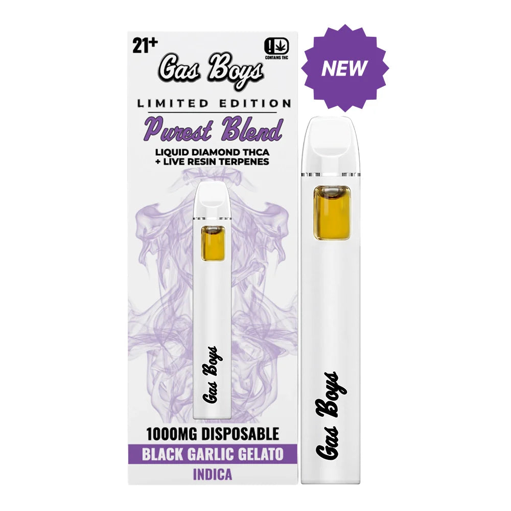 Gas Boys - Liquid Diamond THCA + Live Resin Terpenes 1000mg Disposable - 6ct