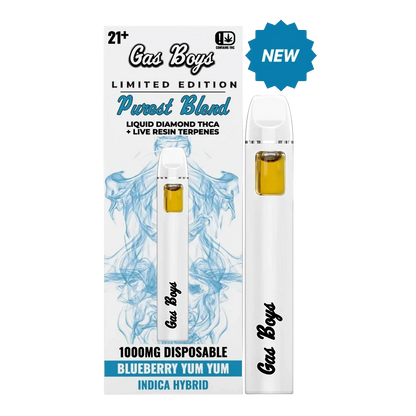 Gas Boys - Liquid Diamond THCA + Live Resin Terpenes 1000mg Disposable - 6ct
