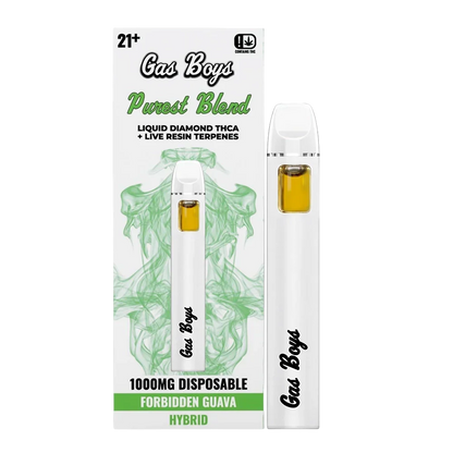 Gas Boys - Liquid Diamond THCA + Live Resin Terpenes 1000mg Disposable - 6ct