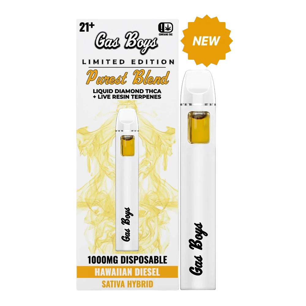 Gas Boys - Liquid Diamond THCA + Live Resin Terpenes 1000mg Disposable - 6ct