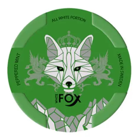 White Fox - 12mg Nic Pouch - Peppered Mint - 5ct