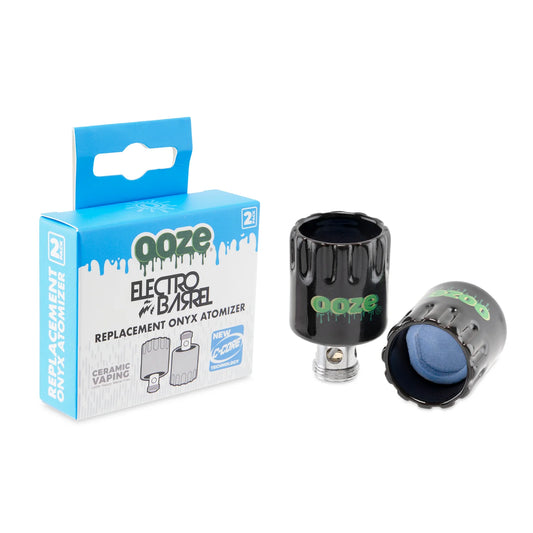Ooze Electro Barrel - Atomizers - Onyx 2pk