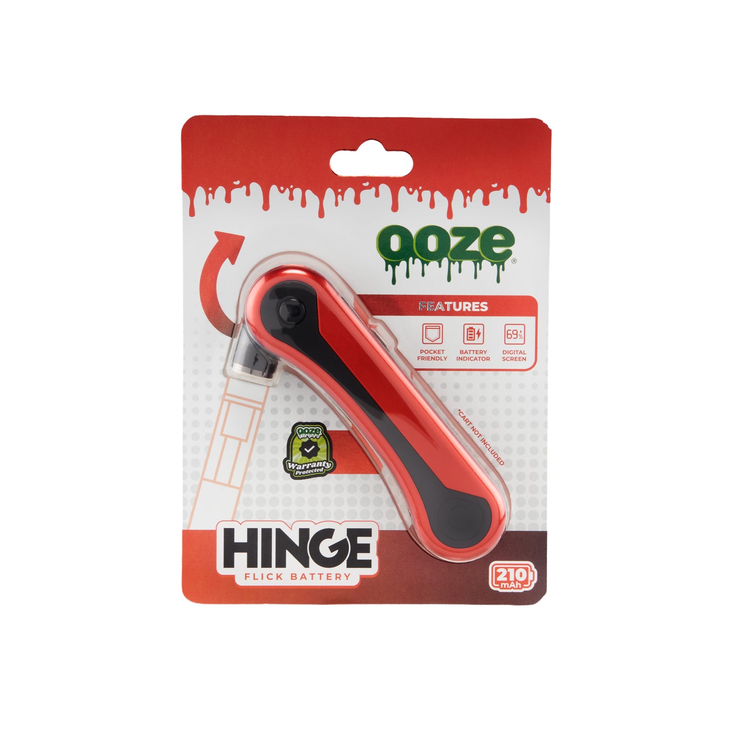 Ooze Hinge 510 Battery