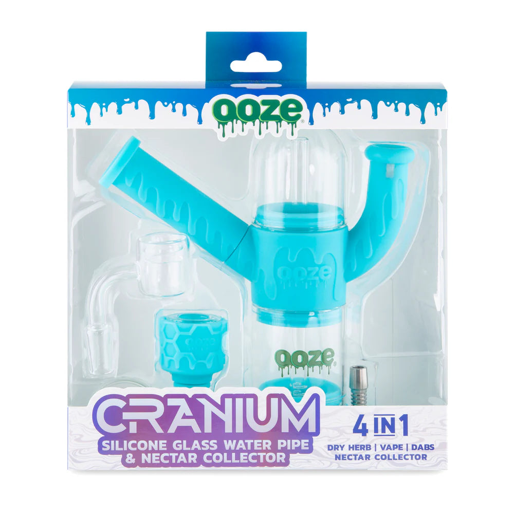 Ooze Cranium Silicone Water Pipe
