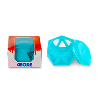 Ooze Geode Silicone Covered Glass Containers - 12ct