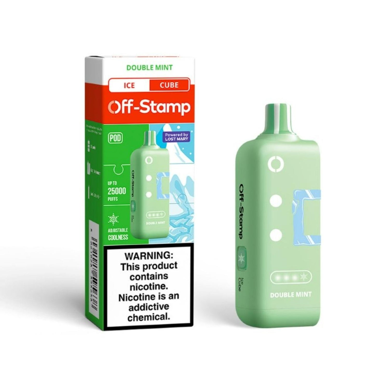 Off Stamp X-Cube 25k Ice Pods - 18ml - 5ct