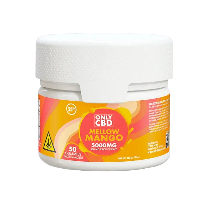 Only CBD - 100mg CBD Gummies - 50ct Jar