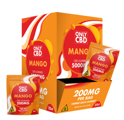 Only CBD - 100mg CBD Gummies - 2pk - 25ct