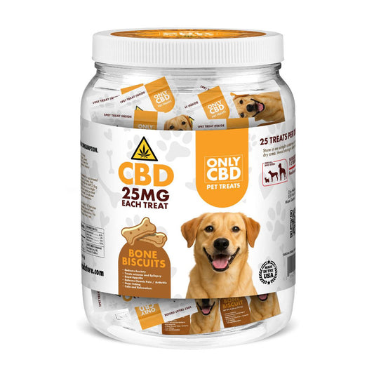 Only CBD - 25mg CBD Dog Treats - 25ct