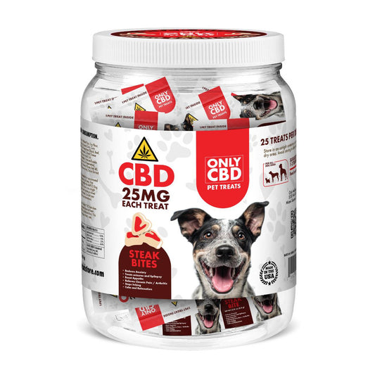 Only CBD - 25mg CBD Dog Treats - 25ct