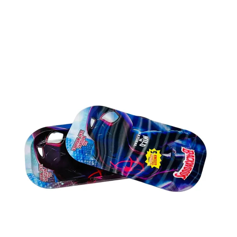 Small (8"x4") Metal Rolling Trays 3D Design w/ Magnetic Lid