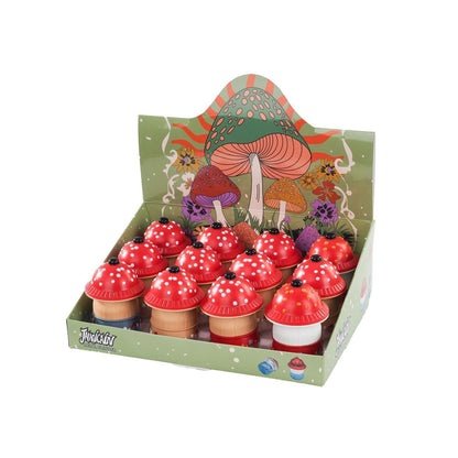 Grinders - Small Mushrooms Asst Design - 12ct [ #30 ]