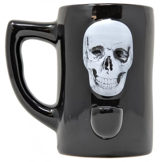 High Point Mug Pipe - Skull Imprint