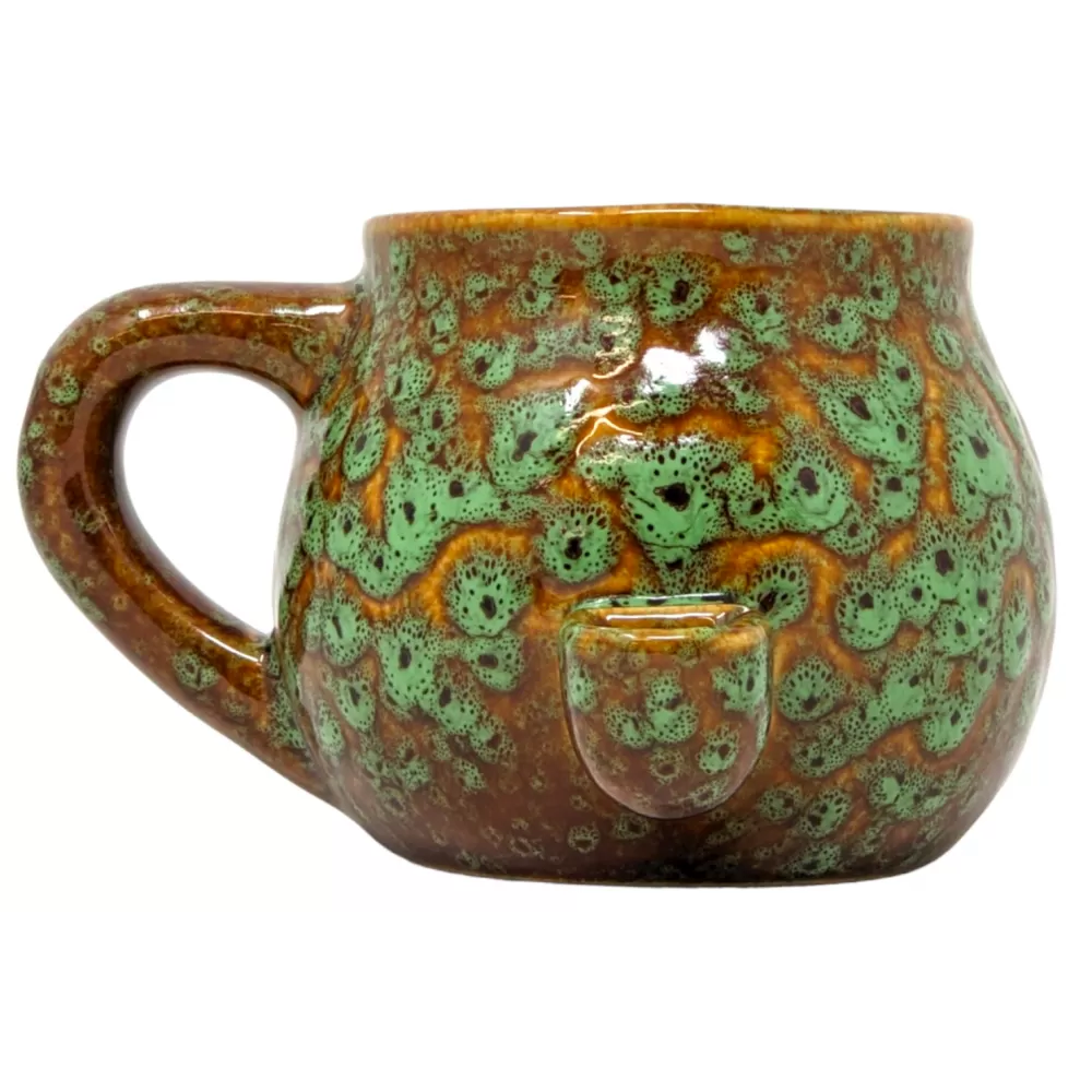 High Point Mug Pipe - Glazed Artwork