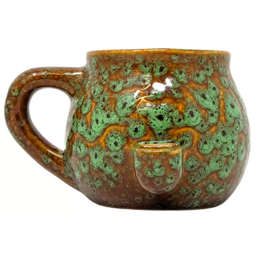 High Point Mug Pipe - Glazed Artwork