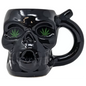 High Point Mug Pipe - Black Skull