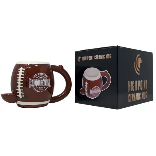 High Point Mug Pipe - American Football