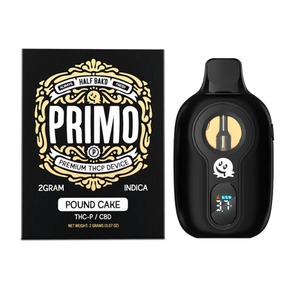 Half Bak'd - 2g Dispo - Primo THC-P - 5ct